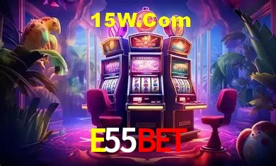 Interface moderna da plataforma E55Bet
